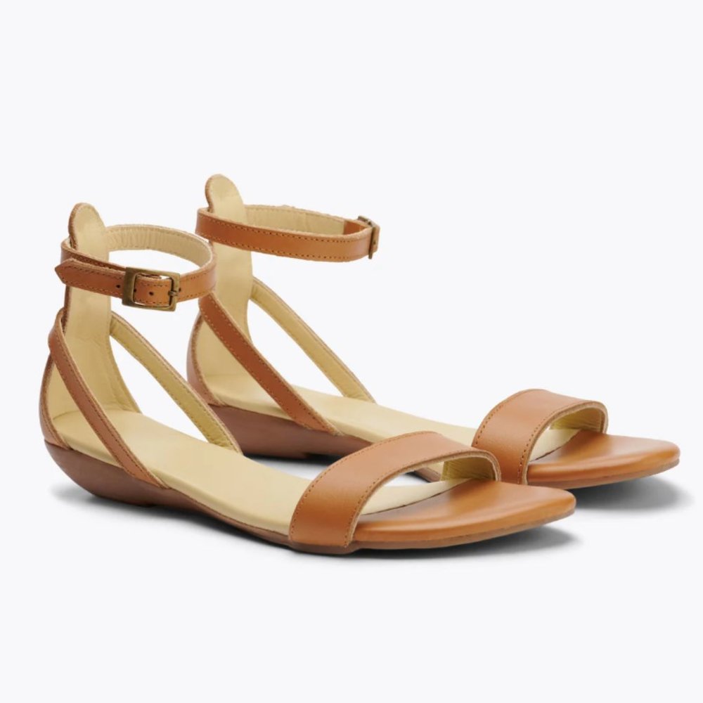 Nisolo Serena Sandal - Almond - Nude
